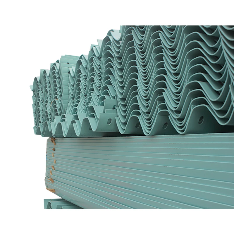 Traffic Guard Rail Highway High Speed Barrier High Speed Crash Barrier Highway Guardrail Galvanized Steel W Beam Road Guardrail