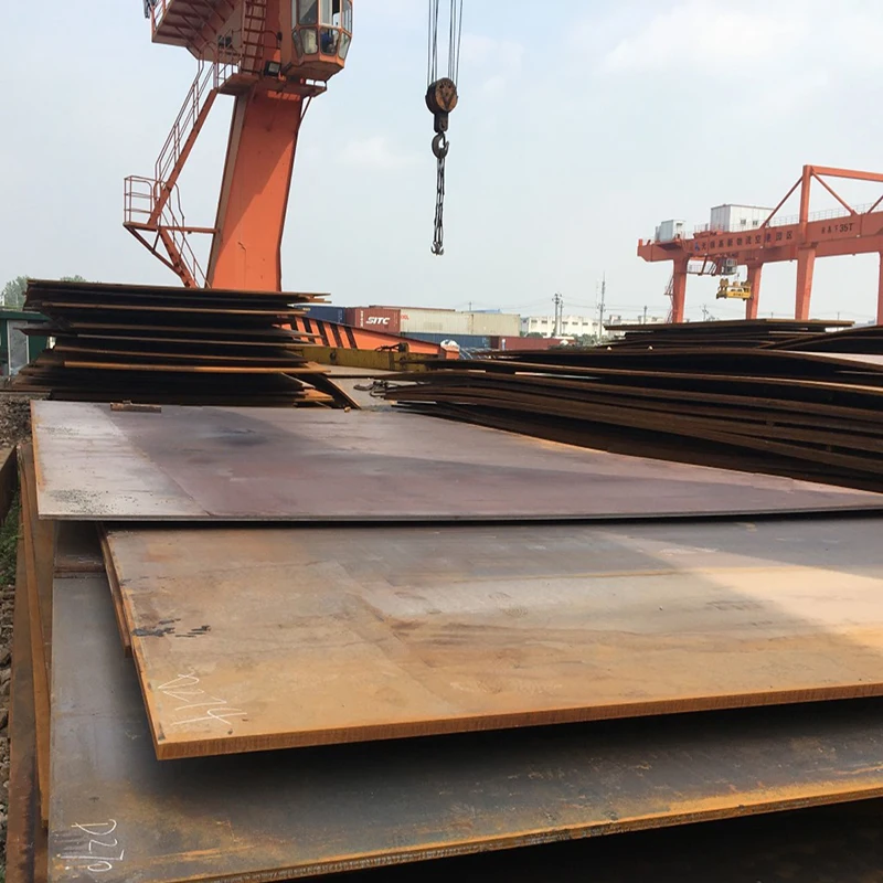 Professional Mild Sheet S235 ST37 ASTM A36 Corten Steel Plate With Stock