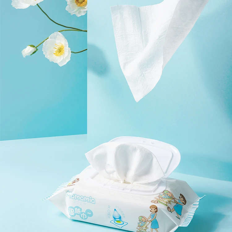 New design high quality popular fashion disposable cleaning towel wet tissue wipe pouch