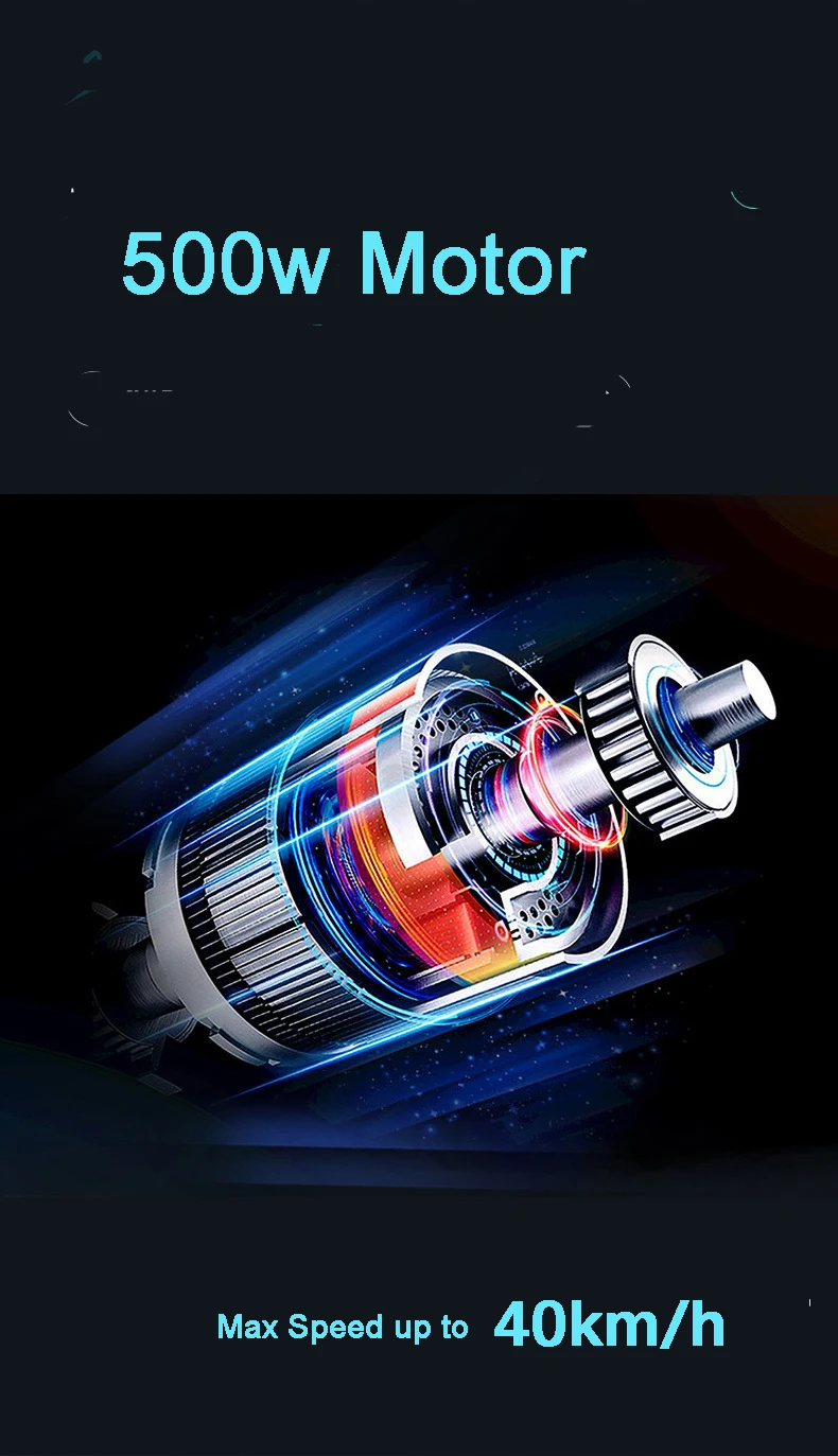 2023 Новый 48 В электрический скутер взрослый контроллер 10-дюймовый пневматический колесный с дисковым тормозом