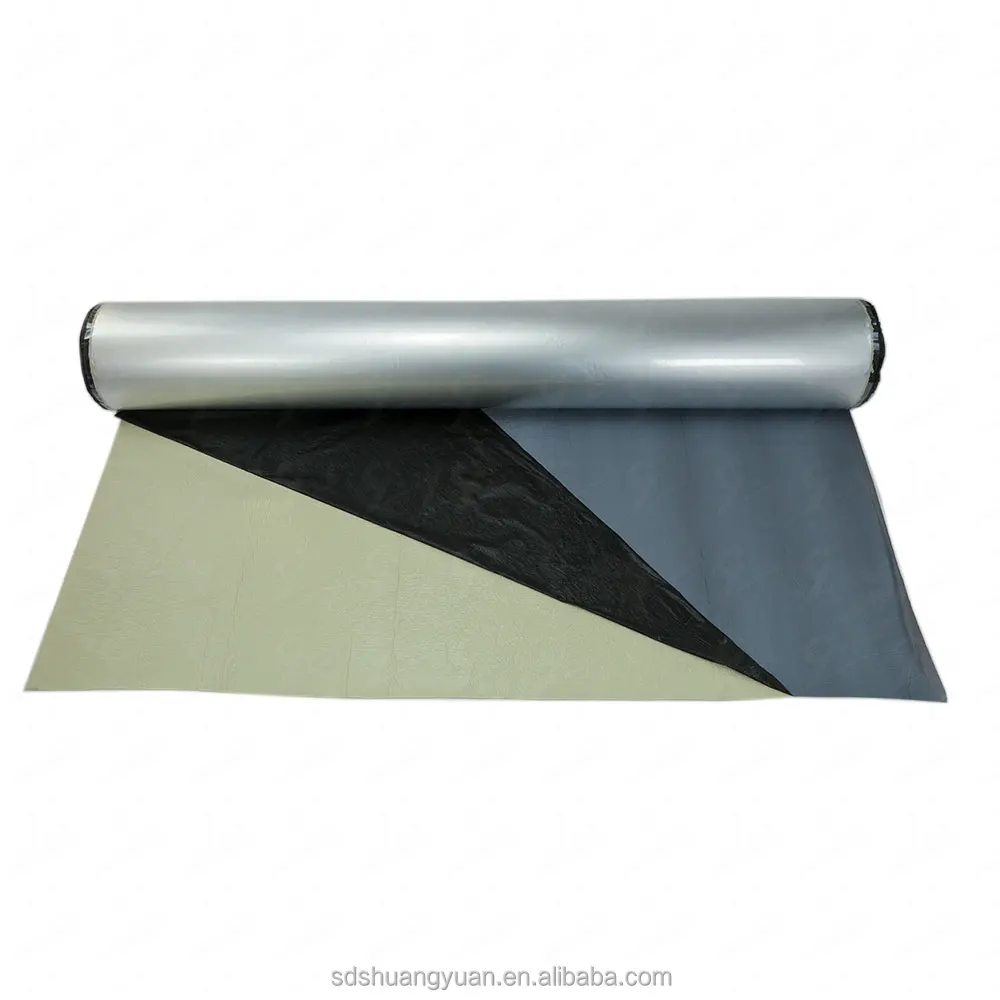 waterproofing and roofing membrane with butyl rubber material