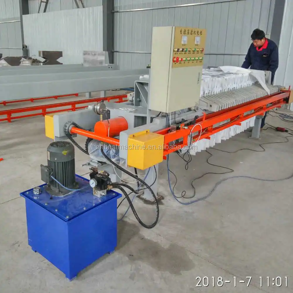 Фильтрующий пресс для очистки сточных вод типа камеры Pp