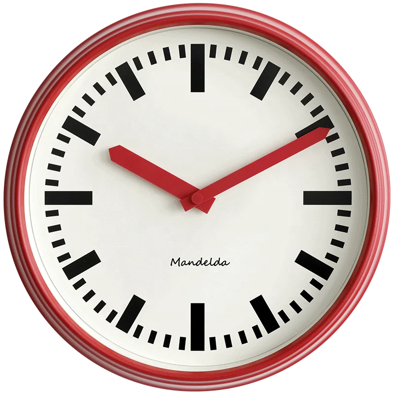 Mandelda Original Designed Creative Home Decoration Fashion Antique Wall Clock With Dome Glass Cover Wall Watch Art Clocks