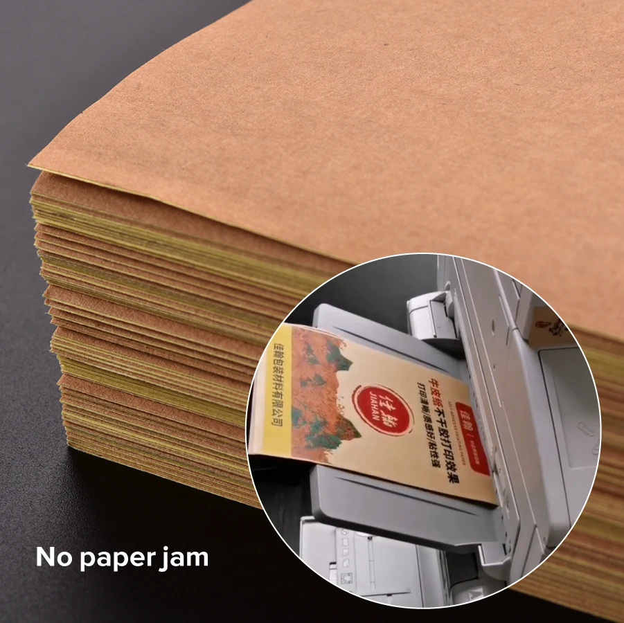 kraft paper customized brown self adhesive kraft paper tape for printing and packaging