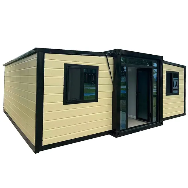 Earthquake Prevention Design Luxury 3Bedroom Prefabricated Japan Expandable Container House 3 Bedrooms