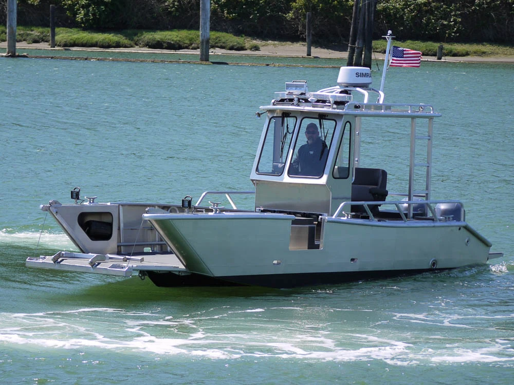 Welding Excellence Aluminum Landing Craft Boats Crafted Fishing Working Boat