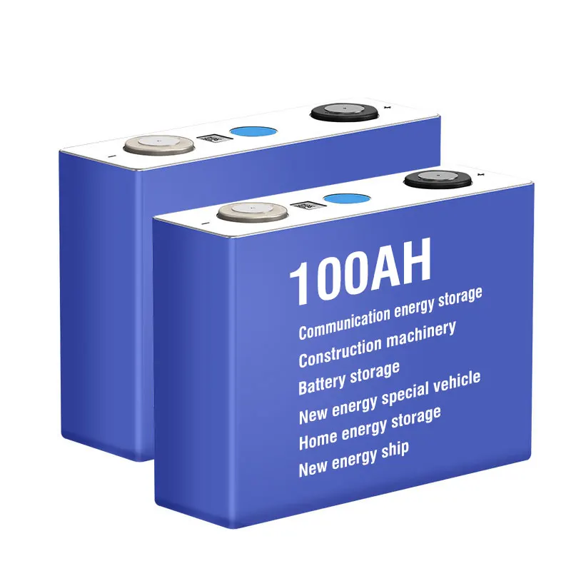 Rechargeable 3500 Cycle 3.2v 100ah Lfp Lithium Battery Cells Lifepo4 Li-ion Battery Solar Lithium Battery For Rv