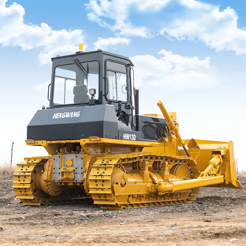 Chinese mini bull dozer HW16D Crawler agricultural bulldozer machine with ripper