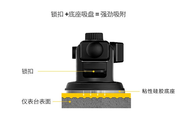 
factory price Long neck car phone bracket windshield suction universal mobile phone stand holder 