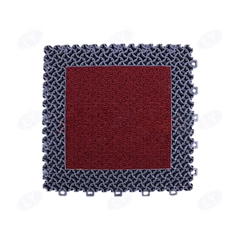 DIY installation modular interlocking floor tiles mat for commercial hotel outdoor