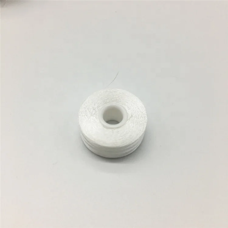 Предварительно намотанные катушки для вышивки катушка из 100% полиэстера нить