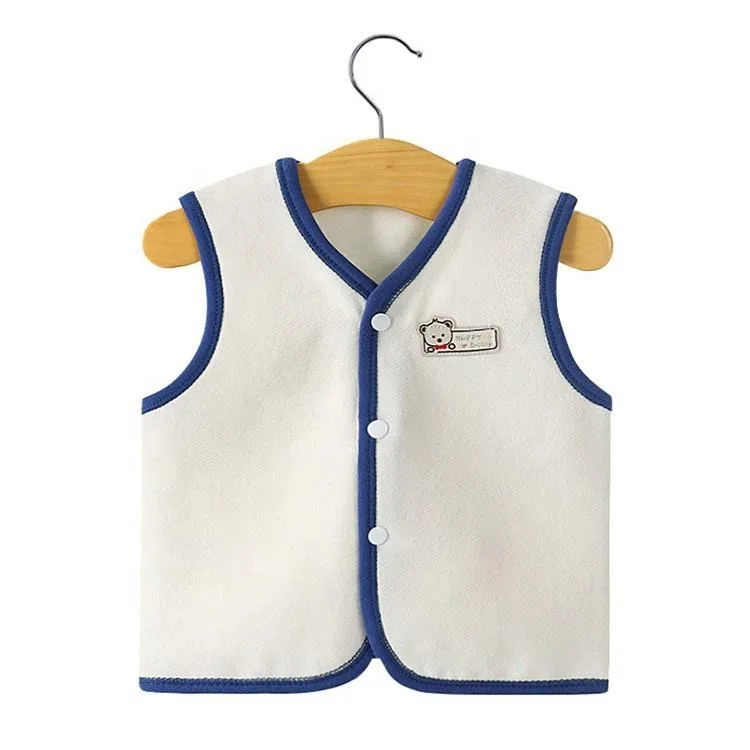 
Autumn winter newest baby velvet vest kids korean version warm clothes baby cardigan vest 