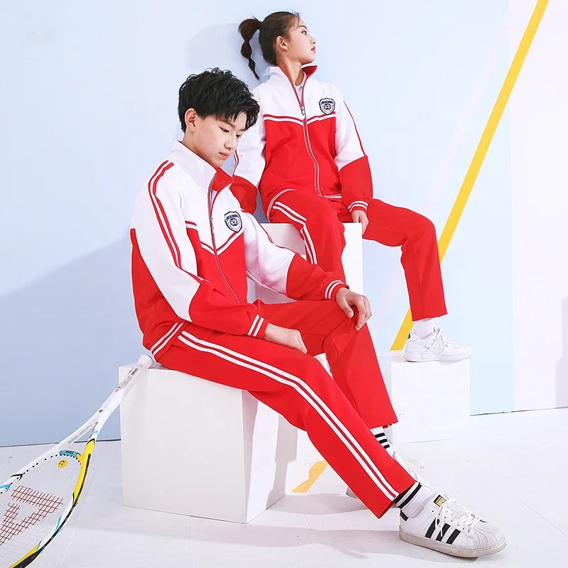 RG-Wholesaler unisex wear high school jackets suit blazer sports tracksuits child school uniform