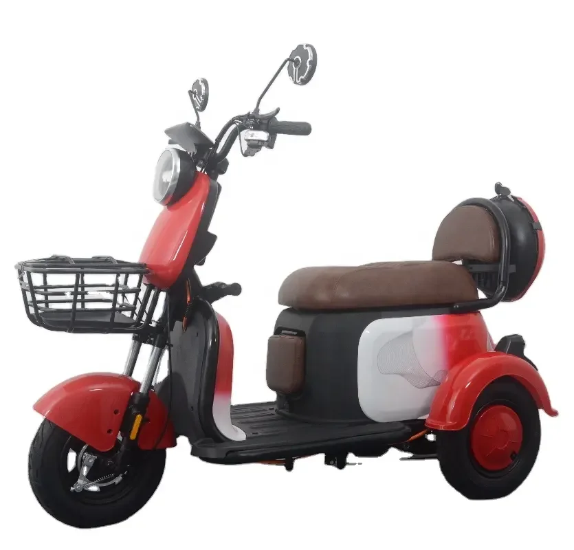 Chinese Factory Wholesale Cheap Price Electric Tricycle Super Long Endurance 500W 48V/60V Electric Motorcycle Tricycle