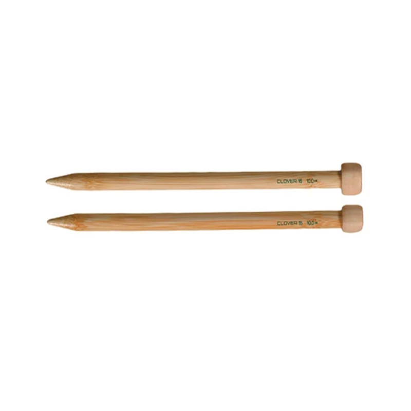 Bamboo knitting needles 9-Inch Single Point, Size 8