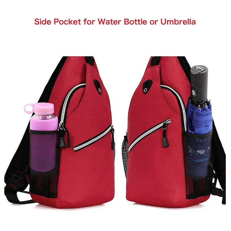 Utility Loadout Style Sling Bag Outdoor Bicycling Packs Concealed Carry Pouch Red Tactical Shoulder Bag