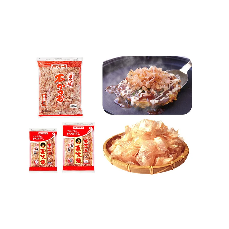 Miso soup seasoning dried tuna bonito flakes with good taste