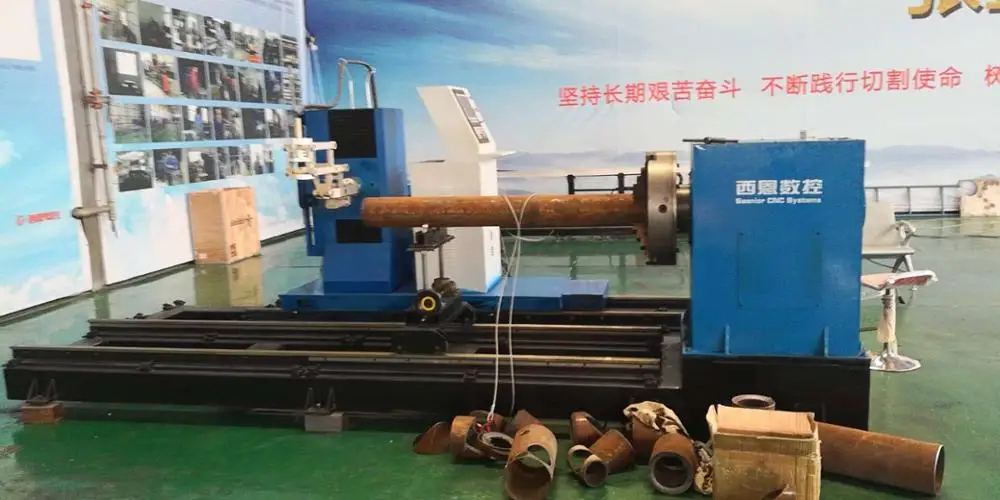 
CE certificates 5 axis cnc plasma pipe bevel cutting machine /industrial duty tube cutting equipement 