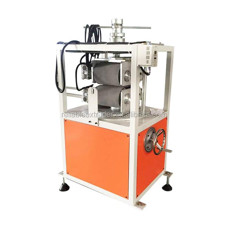 spiral pipe haul off machine