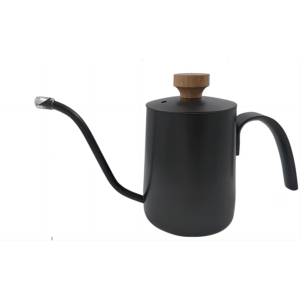Perfect Quality coffee pot goose neck, black coffee pot stainless steel, 20 ounce coffee pot