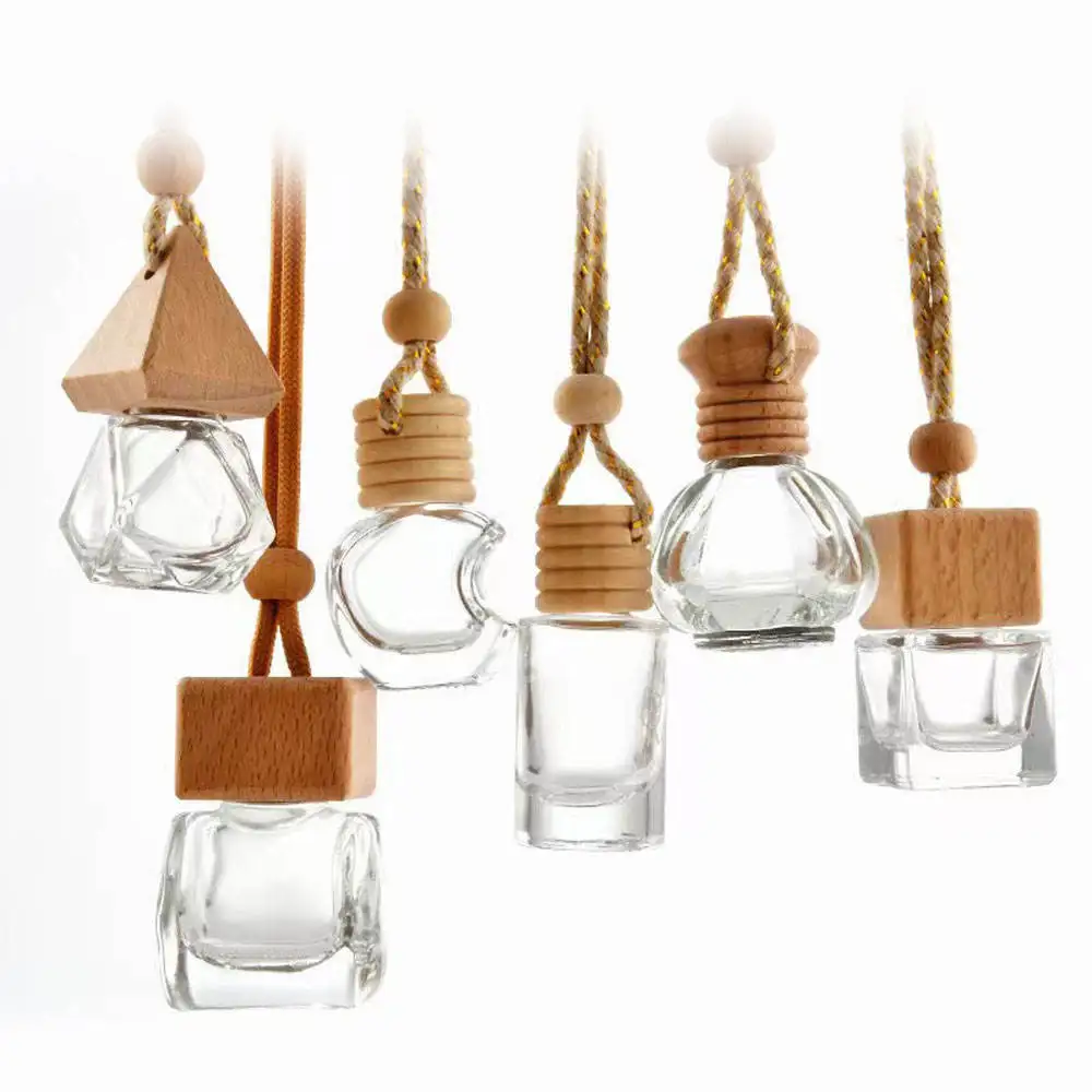 car perfume bottle hanging costumisable top car perfume bottle for liquid car perfume bottle for essential oil hot stamping