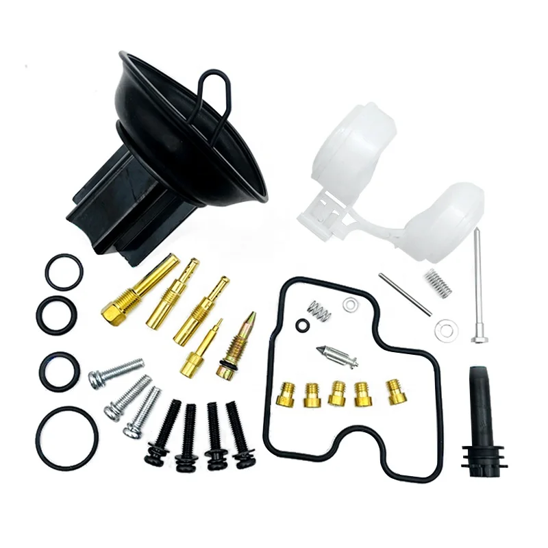 (1 sets/package) carburetor repair kit for Honda MC22/CBR22 CBR250RR motorcycle Keihin  with piston  membrane assembly and float
