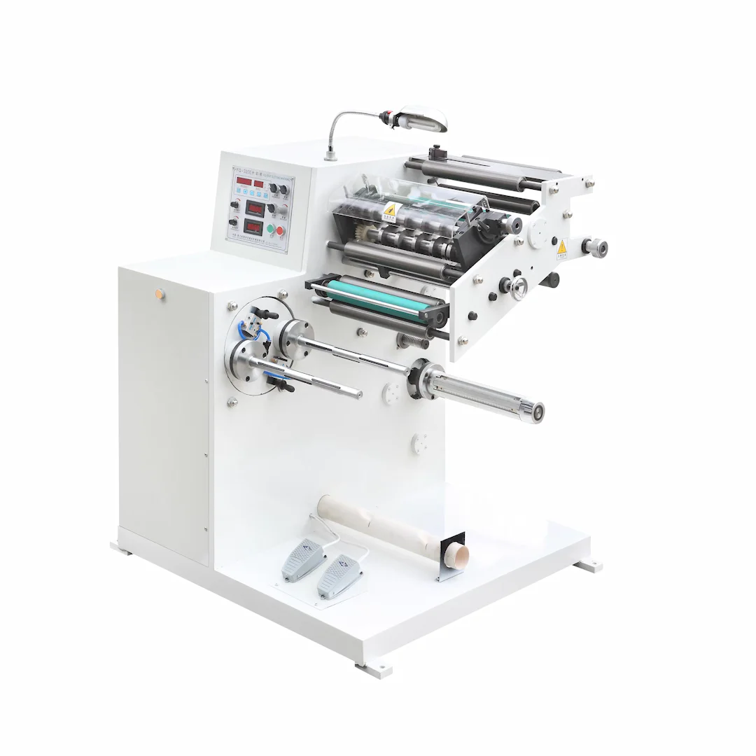 Hot Sale Label Slitting Cutting Machine With Turret Rewinder Made in China