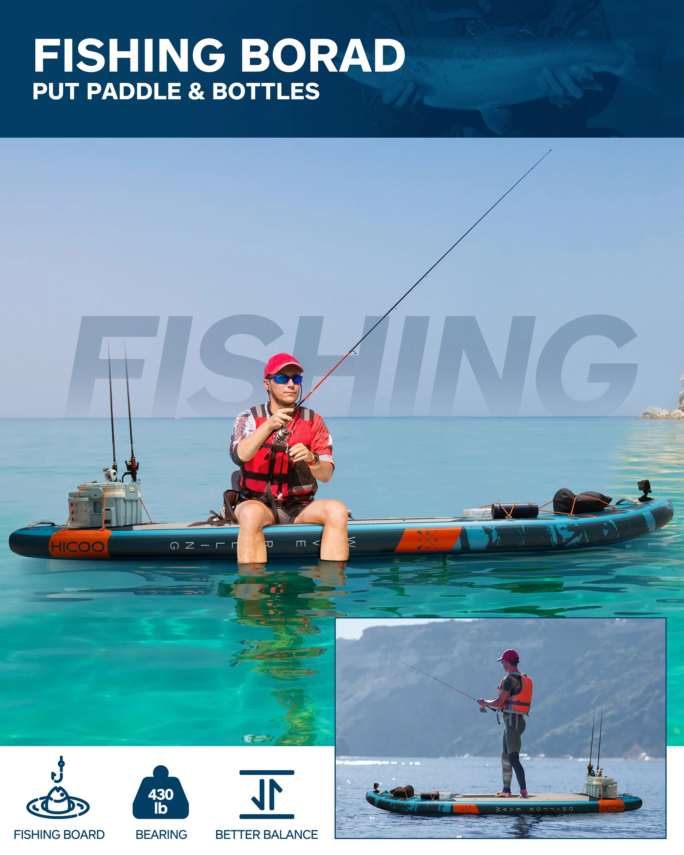 wholesale premium touring stand up paddle board inflatable paddle sup board with seat inflatable paddleboard