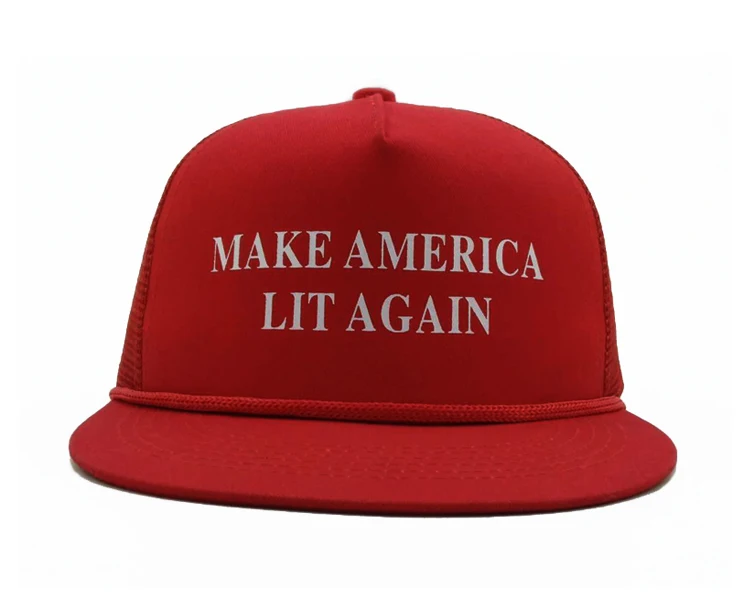 17 лет фабрика изготовленный на заказ винтажные Yupoong Snapback веревка Кепка-тракер в сетка задняя крышка с логотипом по индивидуальному заказу