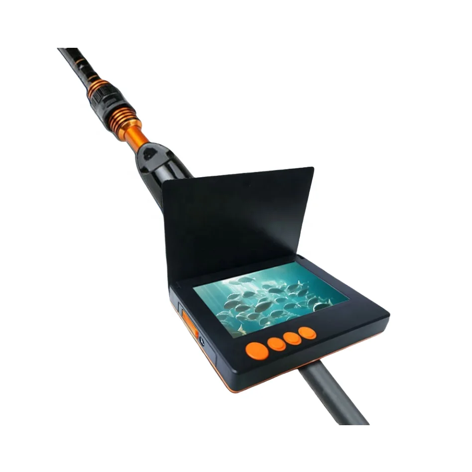 2024 New Fish Finder UHD Underwater Camera Visual Anchor Fish Finder 5.0 Inch Screen 20M Line