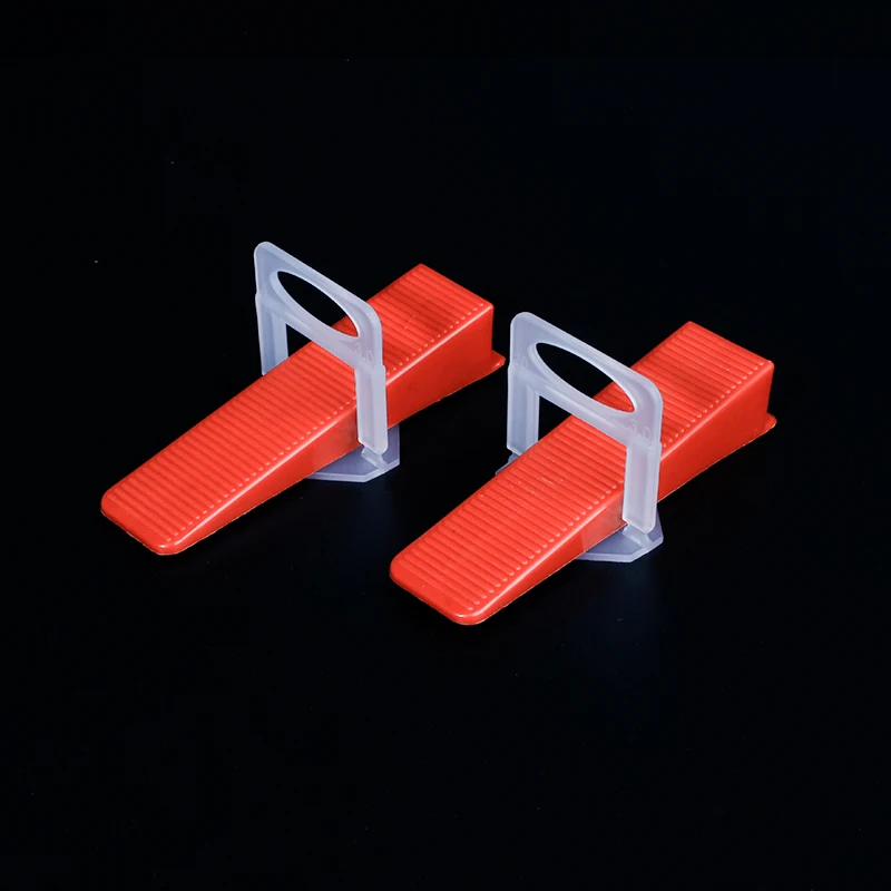 Plastic Tile Clips and Wedges Ceramic Tile Leveling Install Tools