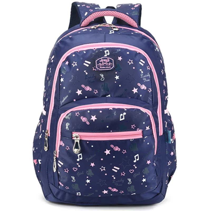 Wholesale waterproof durable school book bags with USB for teenage girls