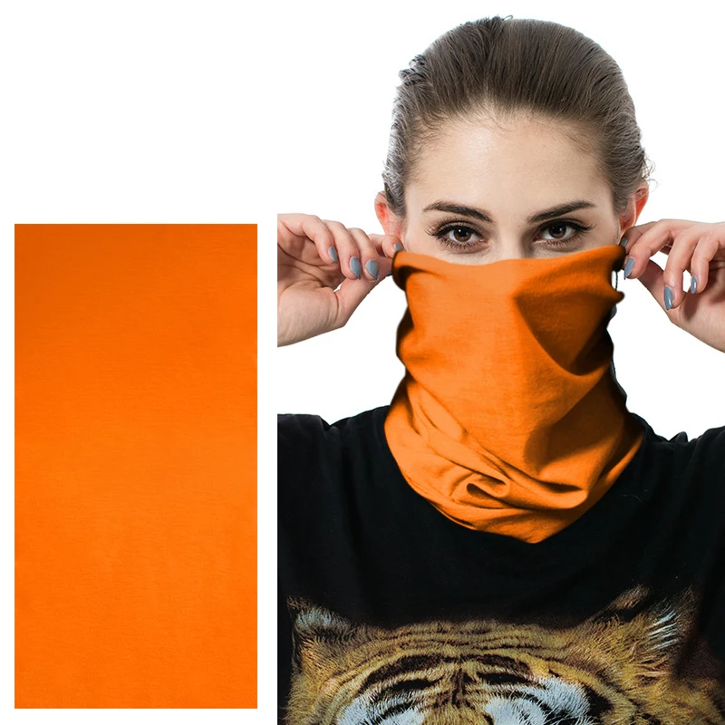 Wholesale Custom Logo  Head Scarf Tube Cheap Face Cover Seamless Bandana, Neck Gaiter Print Polyester Sports Adult Cycling
