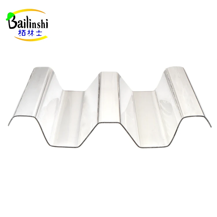 High quality 4--18mm thickness polycarbonate corrugated sheet