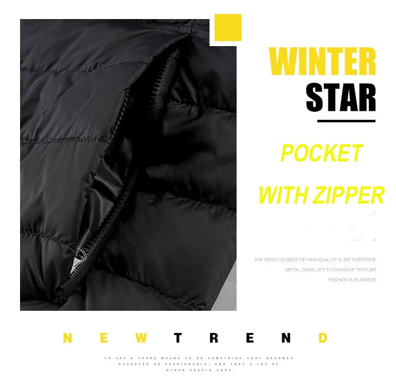 OEM Design Stand collar Solid Mink Coat Ultra Thin and Light Down Filled Winter Jacket