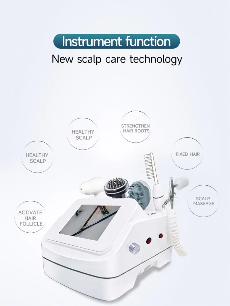 5 in 1 Scalp Massager Device Hair Loss Treatment Professional Hair Scalp Care Massager For Hair Growth