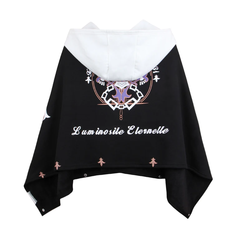 
Anime Game Role Playing Custom Wholesale Fate / Zero Apocrypha Grand Order Joan of Arc Fall Fate/EXTELLA Winter Cloak Hoodie 