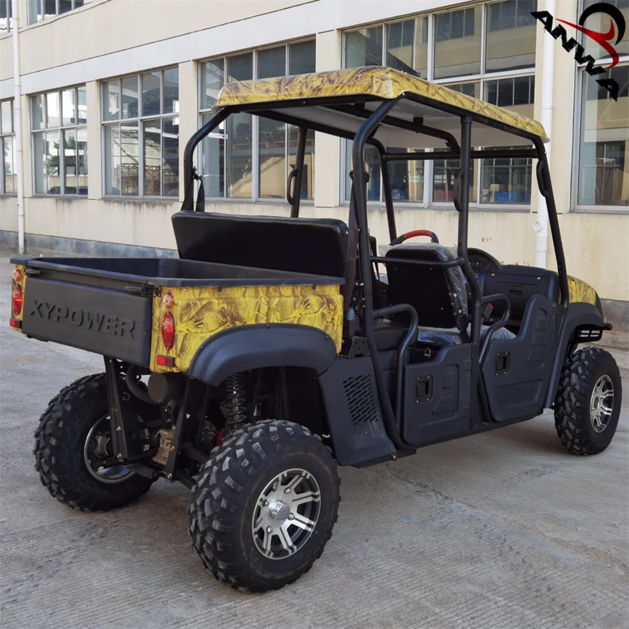 Quad Bike 2 Seats 600cc ATV Engine Farm UTV 4x4 Off-road Buggy for