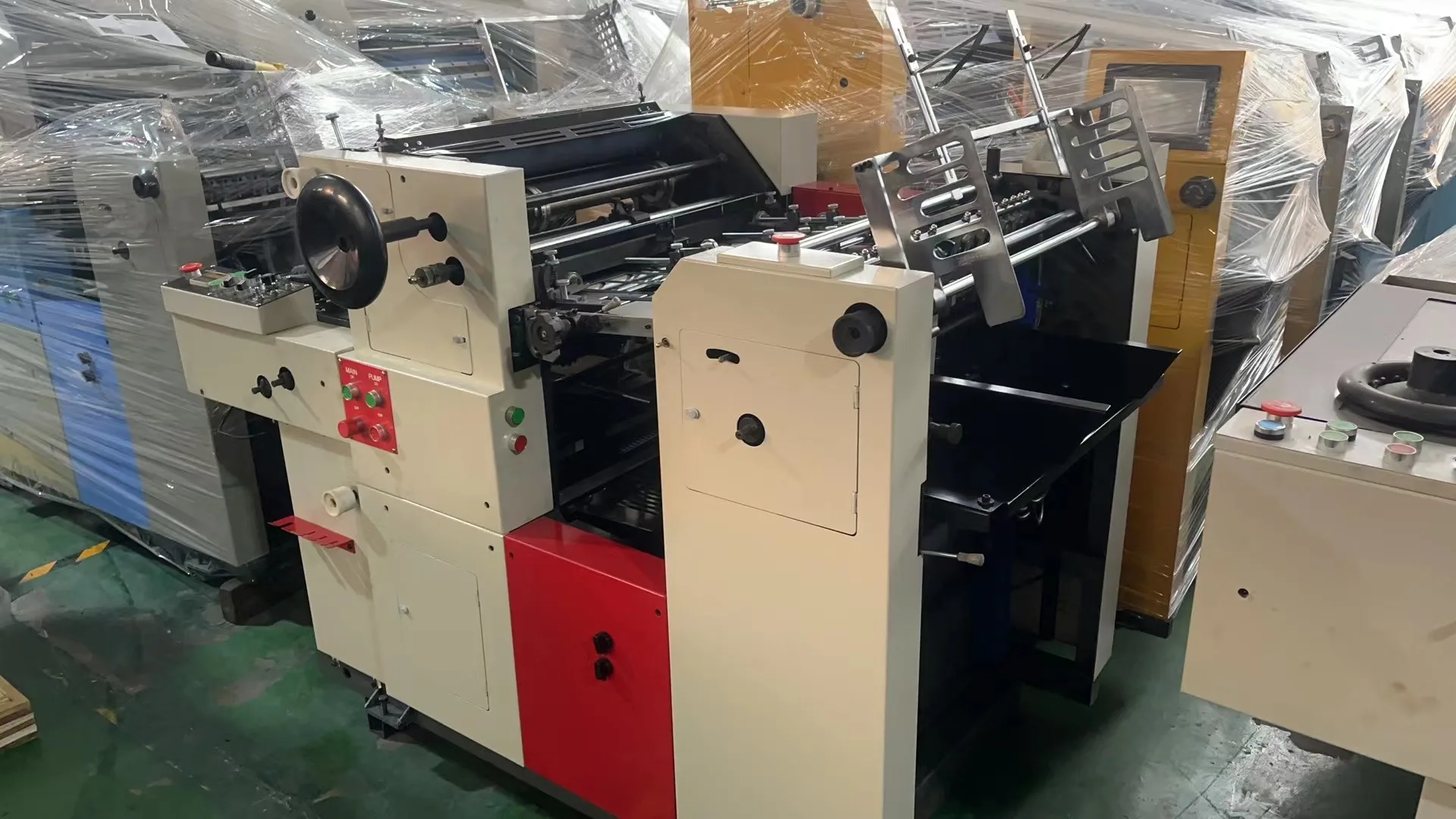 ZX47DM ZX56DM Fully Automatic Numbering and Perforating Machine