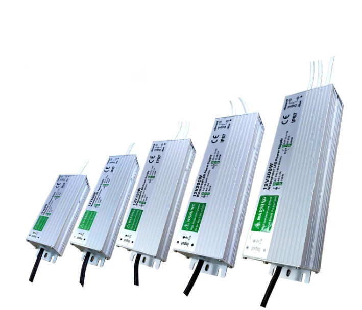  High quality ip67 waterproof led driver 12V 60W 100w 150w 200w 250w 300w for outdoor