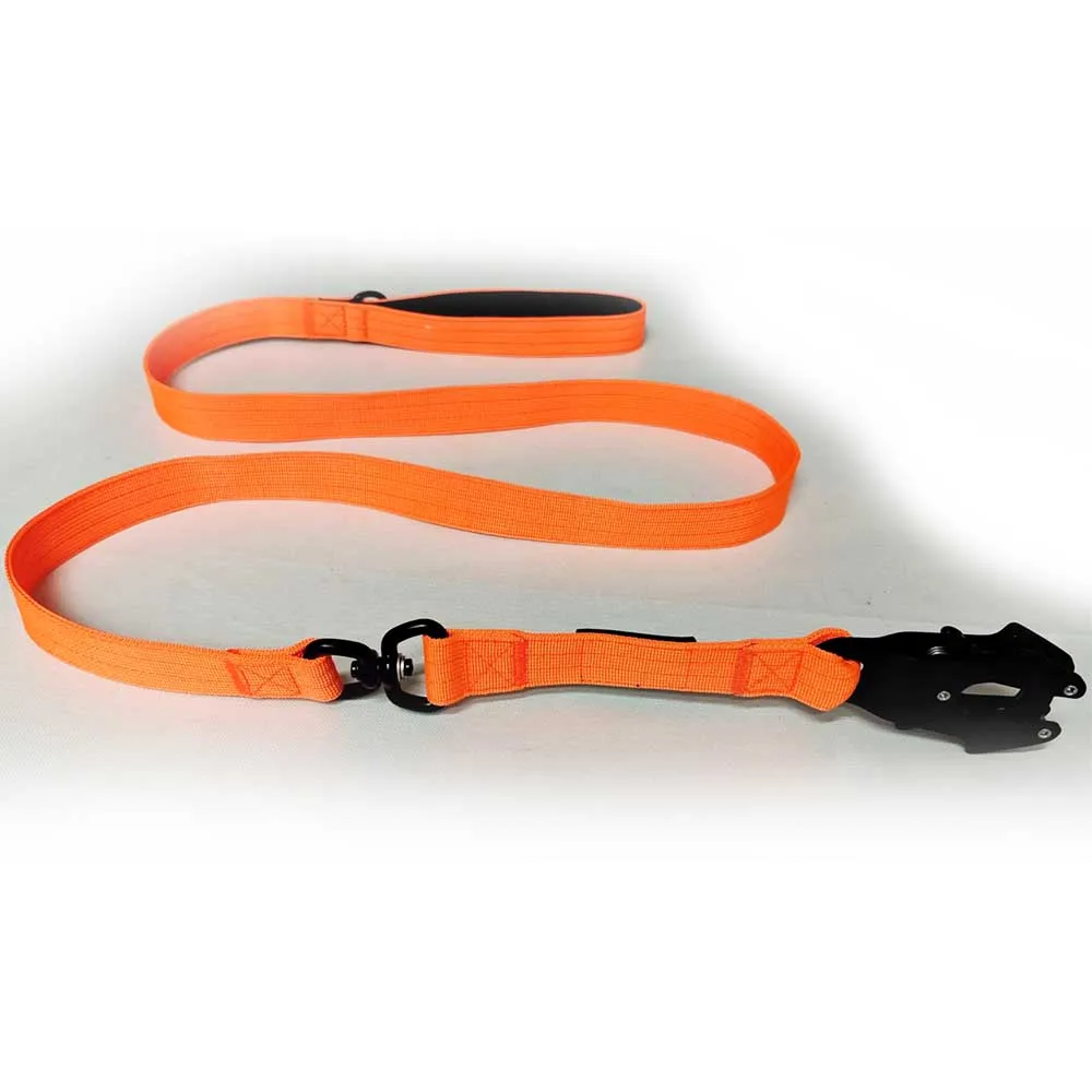 Wholesale luxury designer heavy duty custom nylon strong dog leash Heavy Duty Tactical Combat Dog Lead with Frog Clip