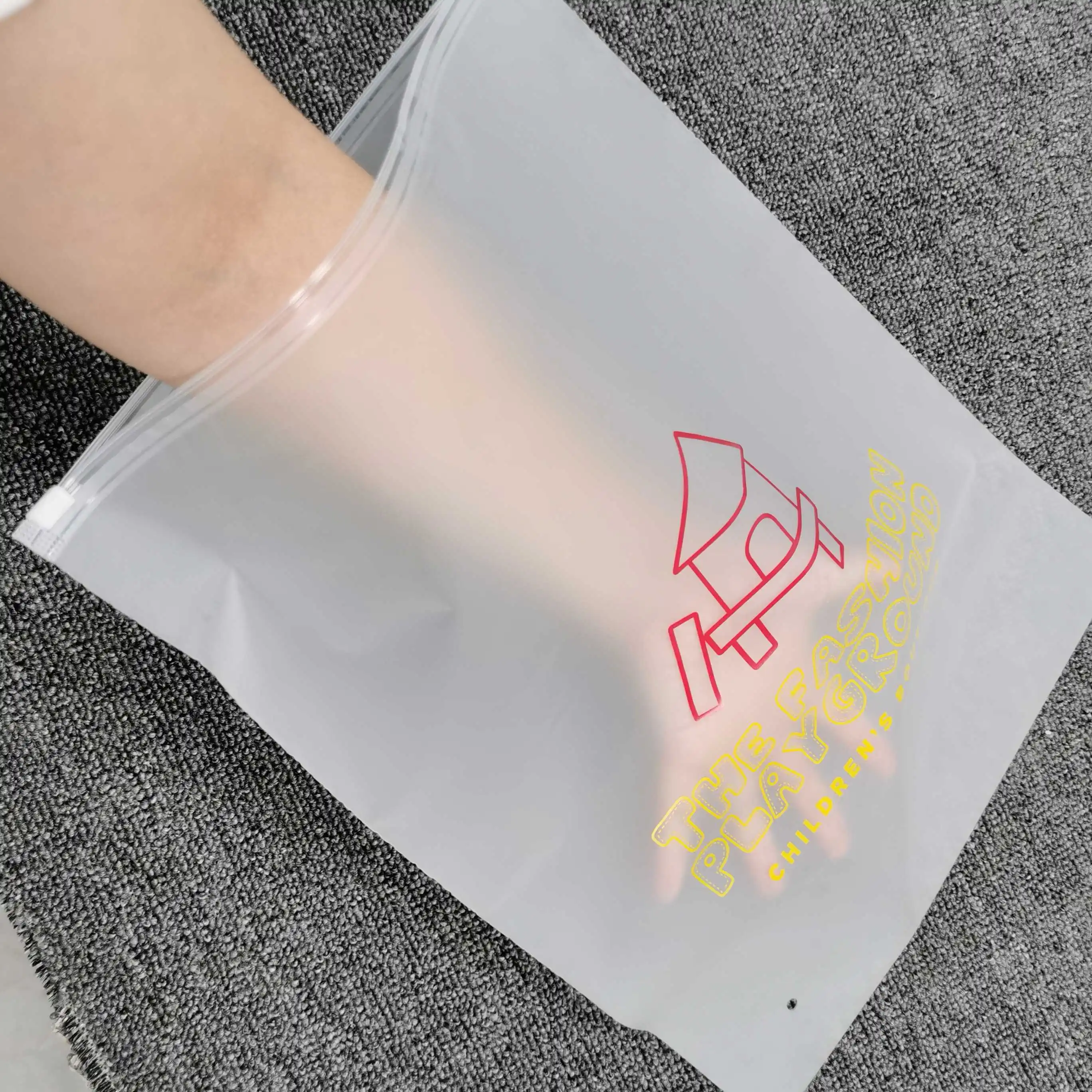  Zipper Lock Frosted Bag Small Plastic For