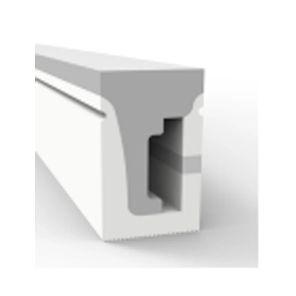 PF-T1018 10*18 мм Подгонянный прессованный профиль изоляции Гибкая светодиодная неоновая световая полоска силиконовая трубка силиконовой втулкой