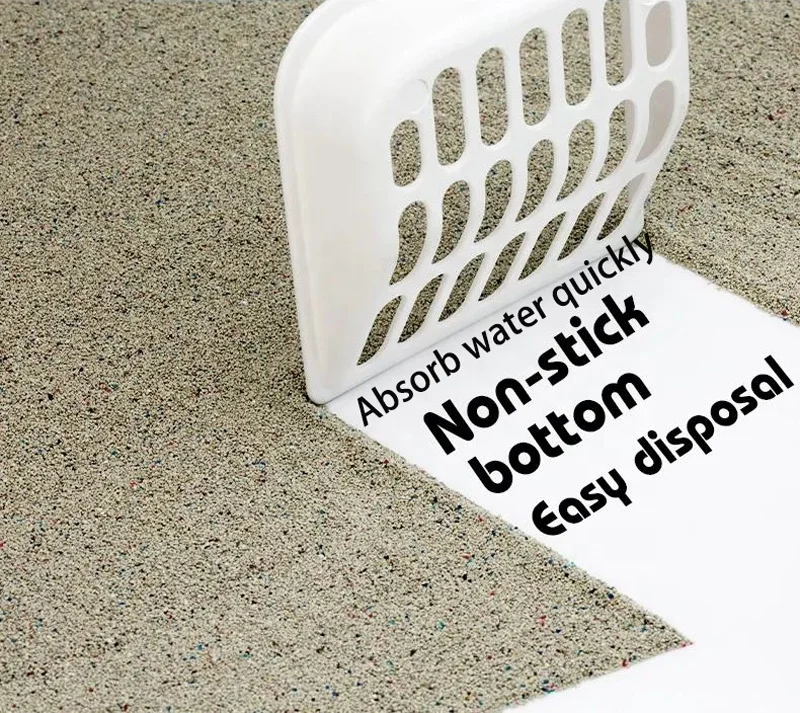 Custom Eco Friendly Fast Clumping Crushed Bentonite Clay Dust Free Volcanic Cat Litter Sand