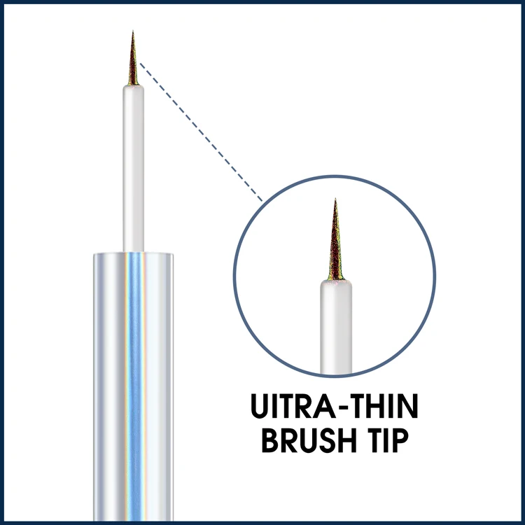 Wholesale Eye Makeup Duochrome Multichrome Liquid Eyeliner Colorful Chameleon Eyeliner Holographic  Glitter Color Vegan Eyeliner