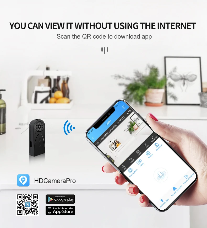 
Mini wireless Back clip Full HD 1080P wifi Camera CCTV Motion Detection Micro hidden invisible Camera Mobile Video Recorder 