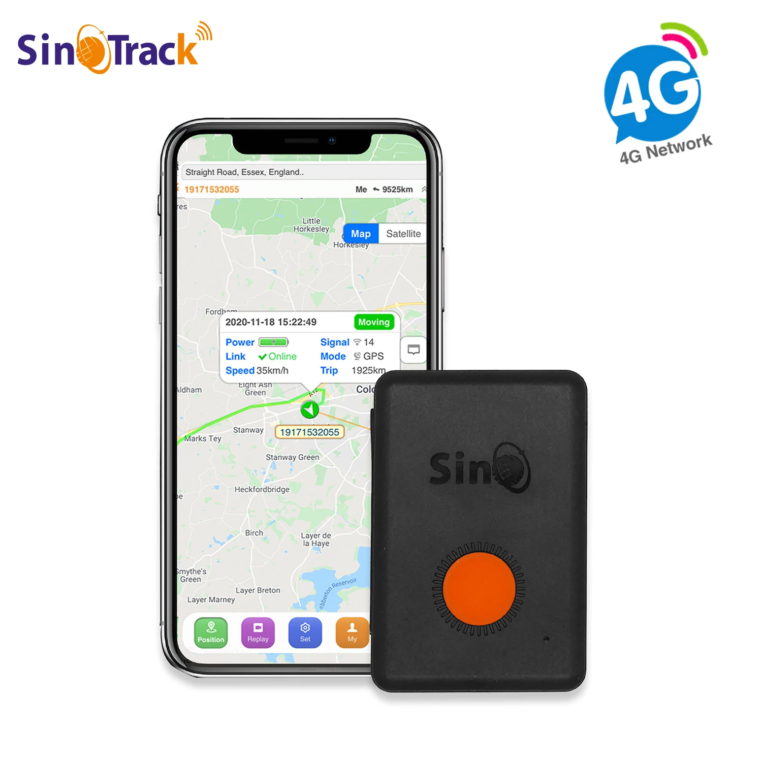 Водонепроницаемый беспроводной голосовой монитор SOS сигнализация 904L Pet Mini Sino Track Gps трекер для детей 4G LTE