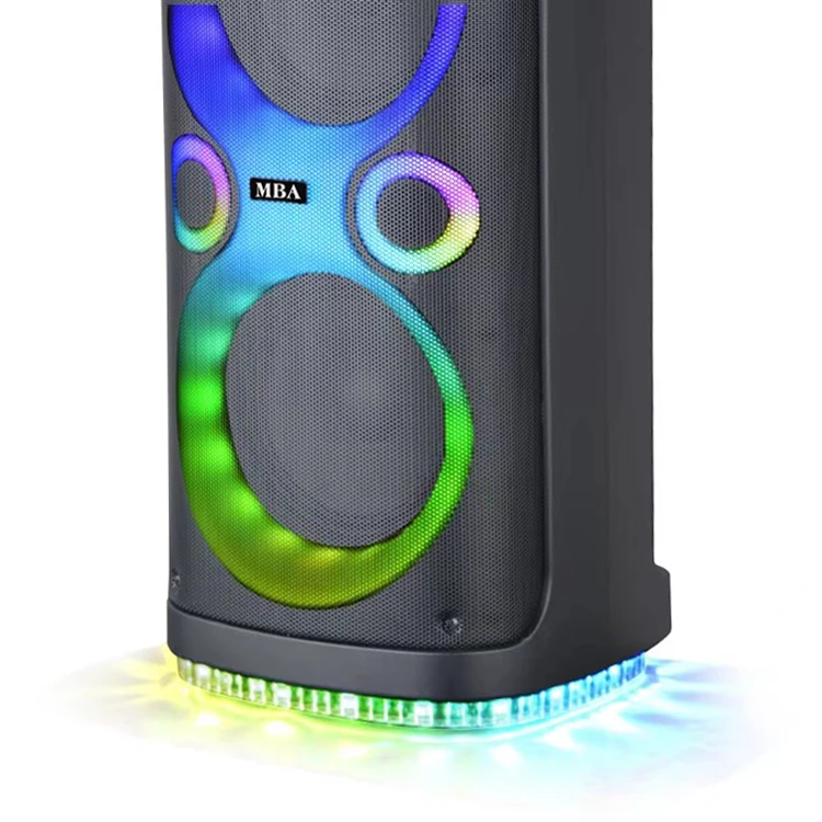 Outdoor Portable 8 inch DJ Heavy Bass RGB light J B L Style Bluetooth speaker wireless parlante bocinas sound speaker