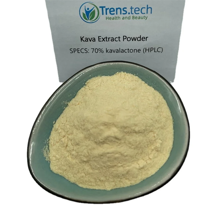 Water Soluble 30% 70% Free Sample Kava Kava Root Extract Powder