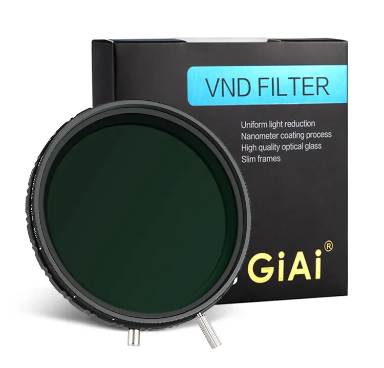 Из водонепроницаемого материала с защитой от пыли и Анти-Царапины 52 мм 77 мм 82 мм Nd2-32 Фильтры объектива камеры сменный nd-фильтр для цифрового однообъективного зеркального фотоаппарата